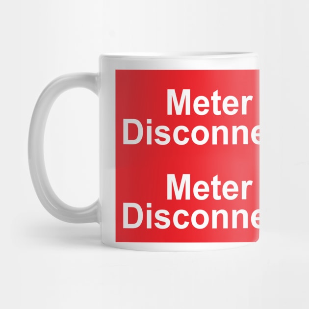 Electric Meter Disconnect Sticker With Two Labels by MVdirector